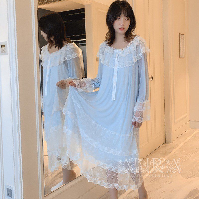 Amazon.co.jp: JJZXD メッシュパジャマの女性春オフショルダー