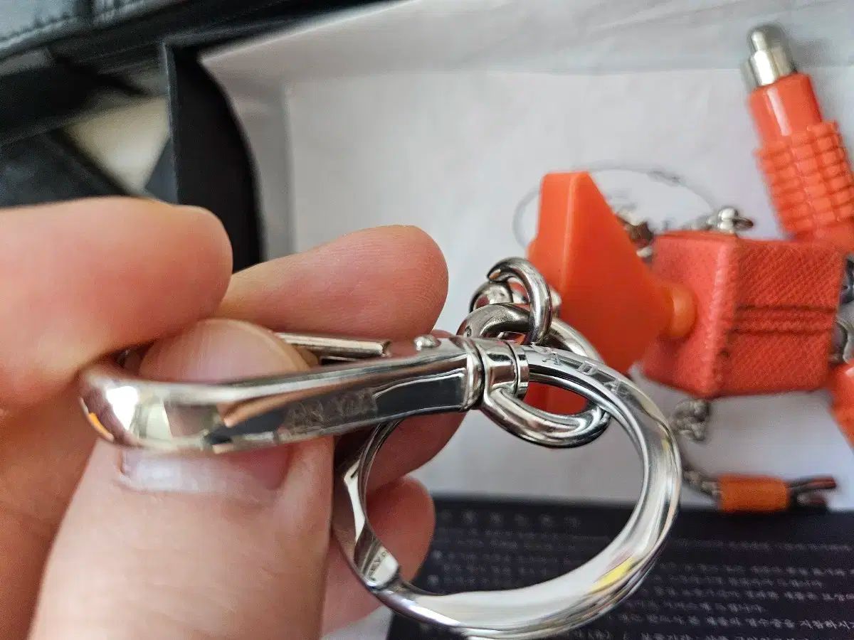 オレンジ キーホルダー