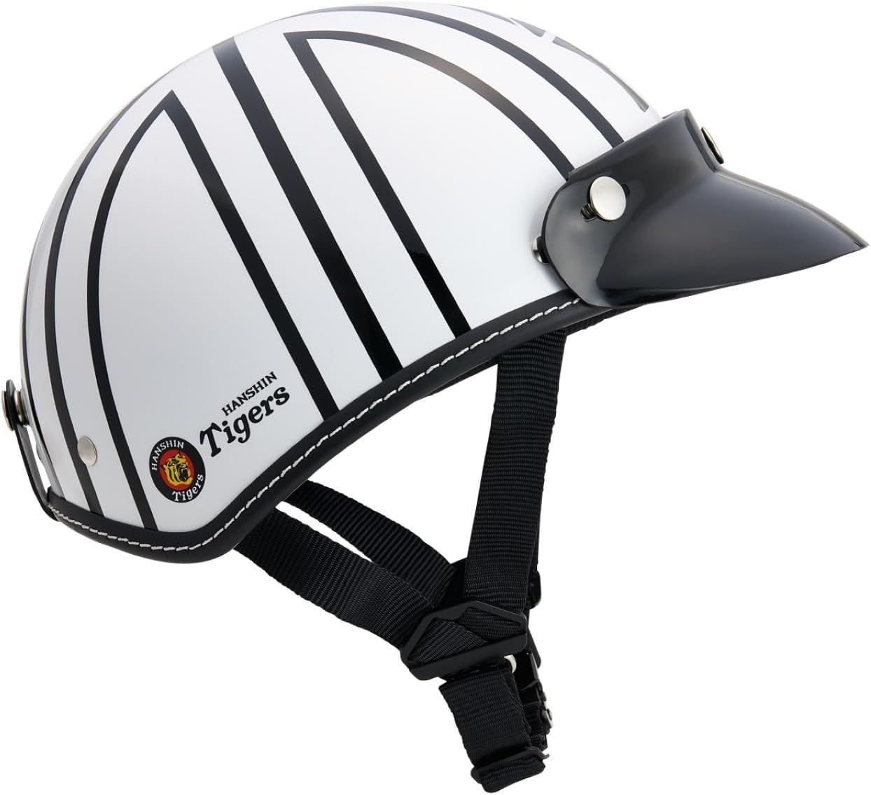 マルシン MARUSHIN バイク用 阪神タイガース承認 ハーフヘルメット マルシン MARUSHIN バイク用 阪神タイガース承認 ハーフヘルメット