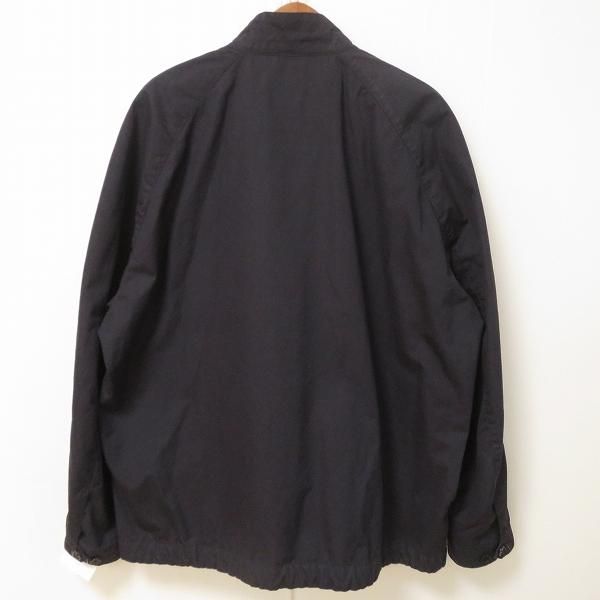 anc パパス Papas ブルゾン ジャケット LL 紺 ジップアップ ワッペン 