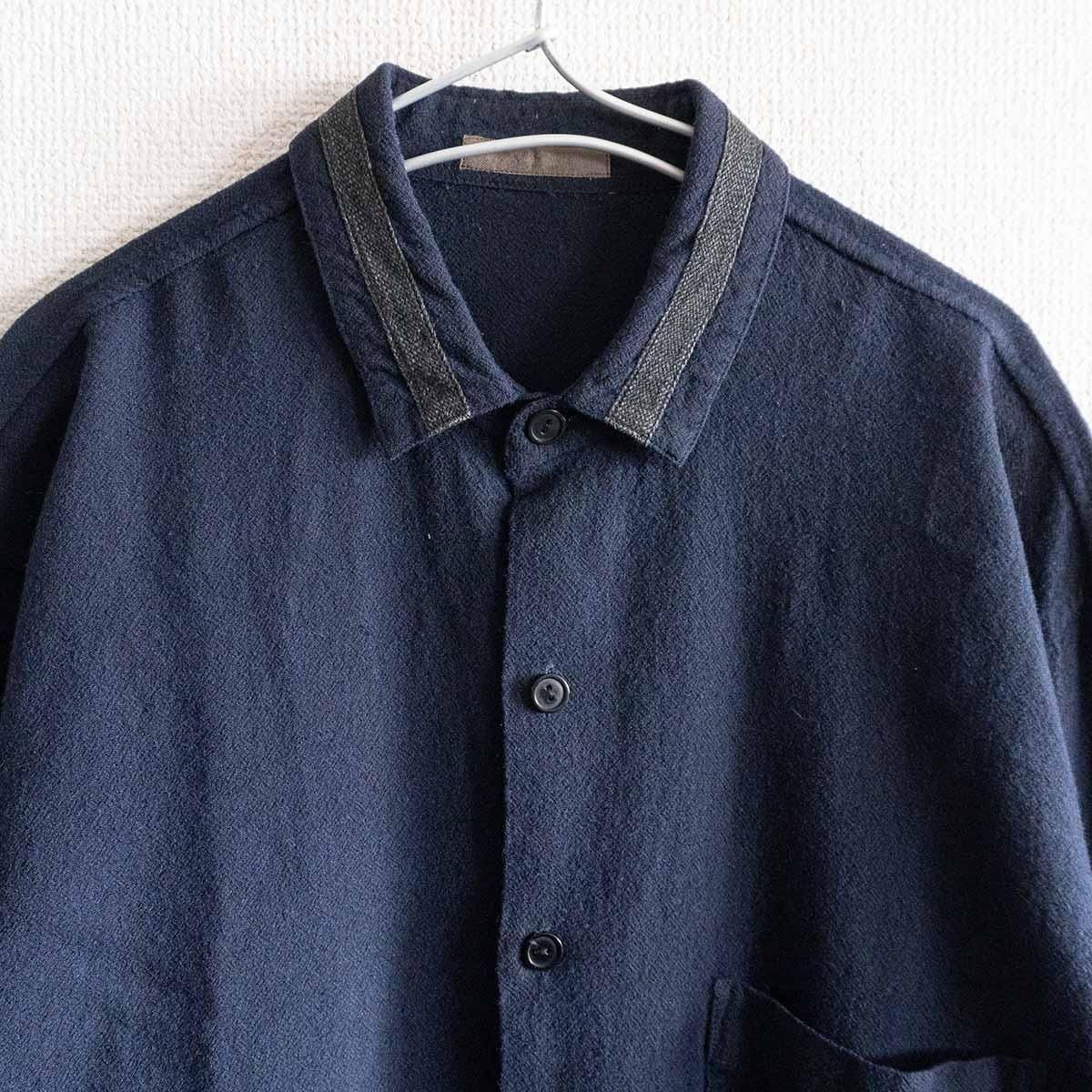 美品】Y's for men【オーバーシルエット ウール レーヨン シャツ 】 YOHJI YAMAMOTO ヨウジヤマモト ワイズフォーメン  2409604 - メルカリ