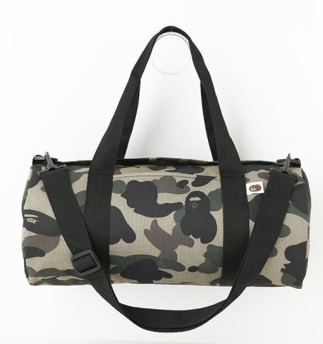 BAPE◇A BATHING APE／迷彩カモ◇ドラムバッグ◇付録ノベルティ