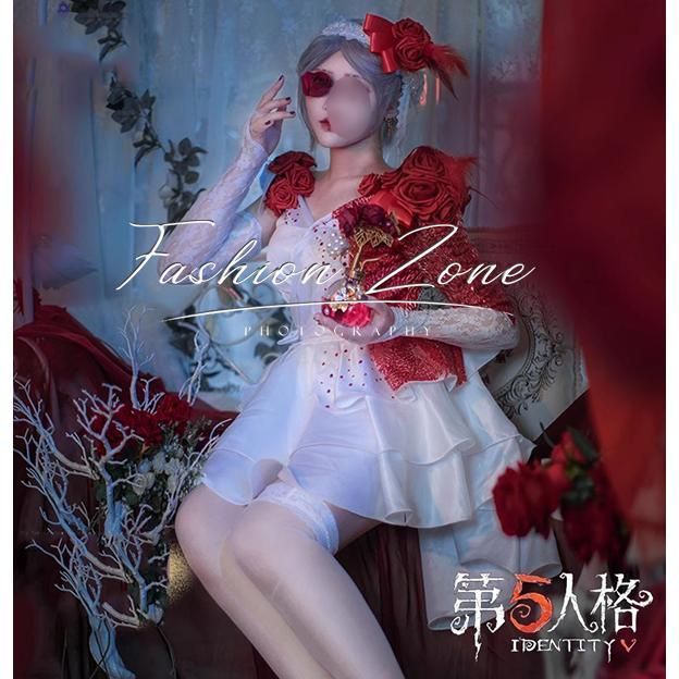 ◆第五人格 IdentityV アイデンティティ 風 調香師 猩紅花嫁 コスプレ衣装 ウィッグ 靴 cosplay コスチューム イベント アニメ ハ