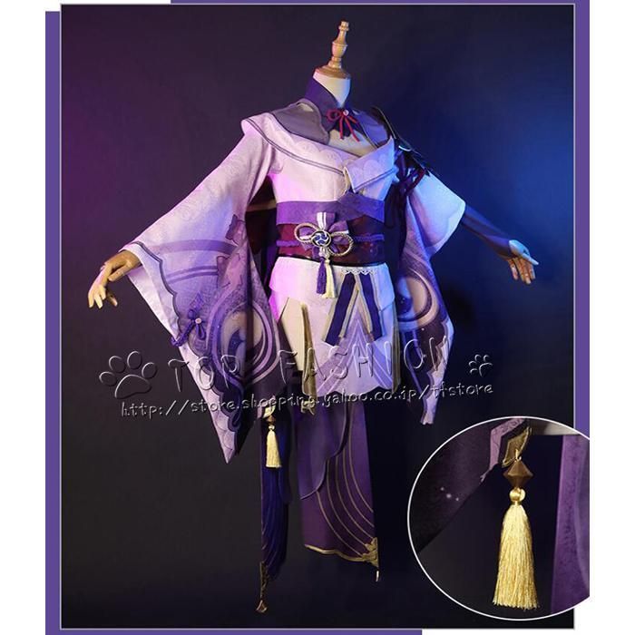 原神project げんしん Genshin Impact 雷神バアル 雷電将軍 コスプレ 衣装 ウィッグ 靴 道具別売りり IMPECCABLEHEALTHCARESERVICES_COM