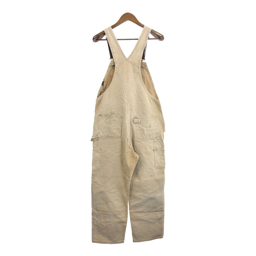90年代 Carhartt カーハート ダック ダブルニー ビブオーバーオール