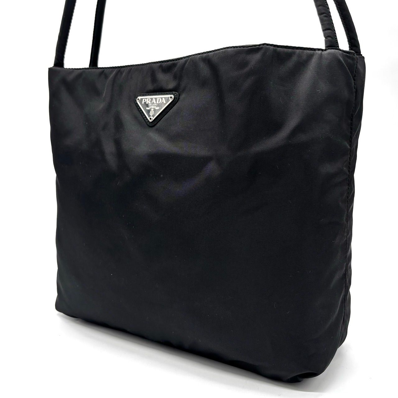 ✨良品✨ PRADA プラダ トートバッグ ハンドバッグ 三角ロゴ ✨良品✨ PRADA プラダ トートバッグ ハンドバッグ 三角ロゴ