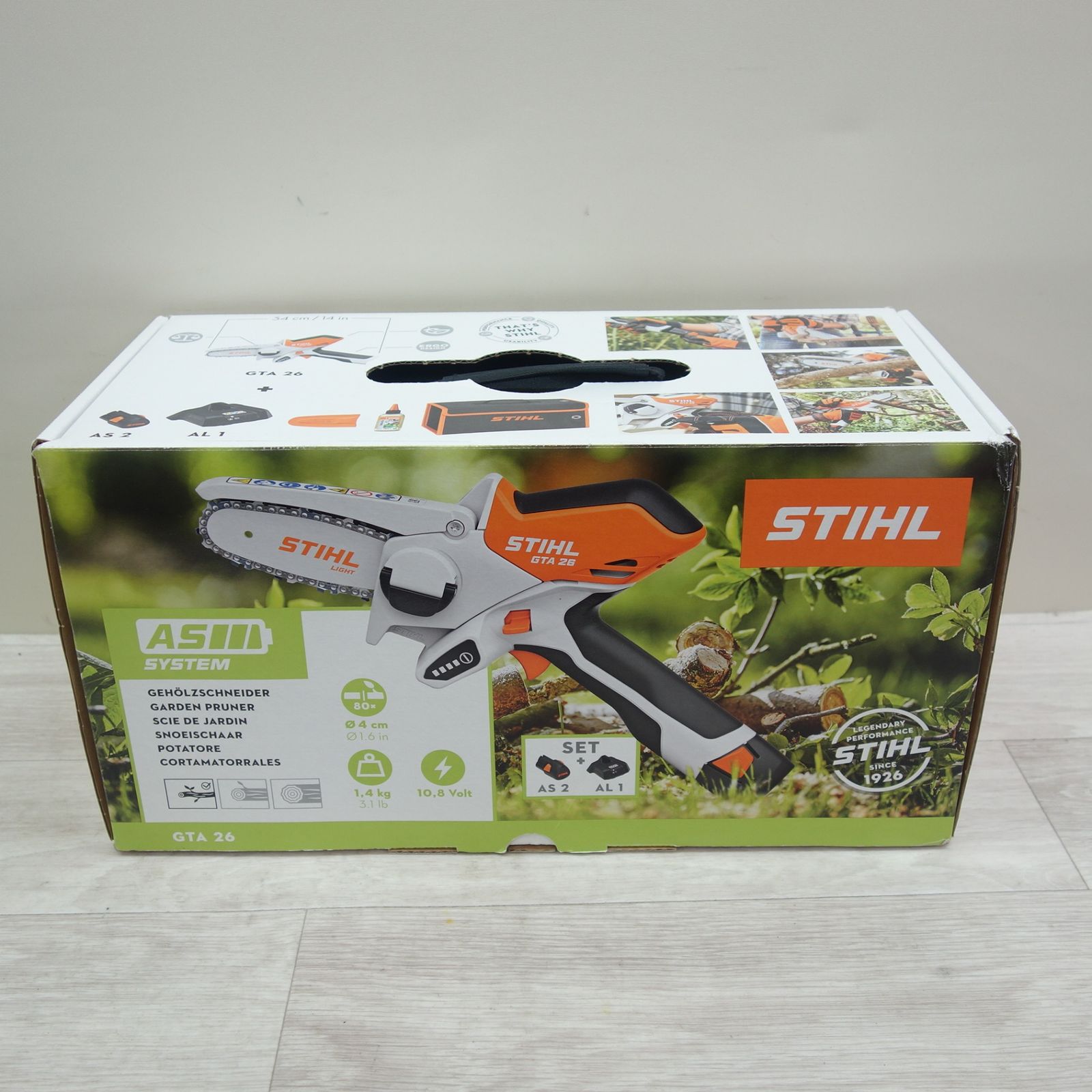 送料無料] 未使用☆STIHL バッテリー ガーデンカッター GTA26 充電式 チェーンソー チェンソー スチール☆ - メルカリ