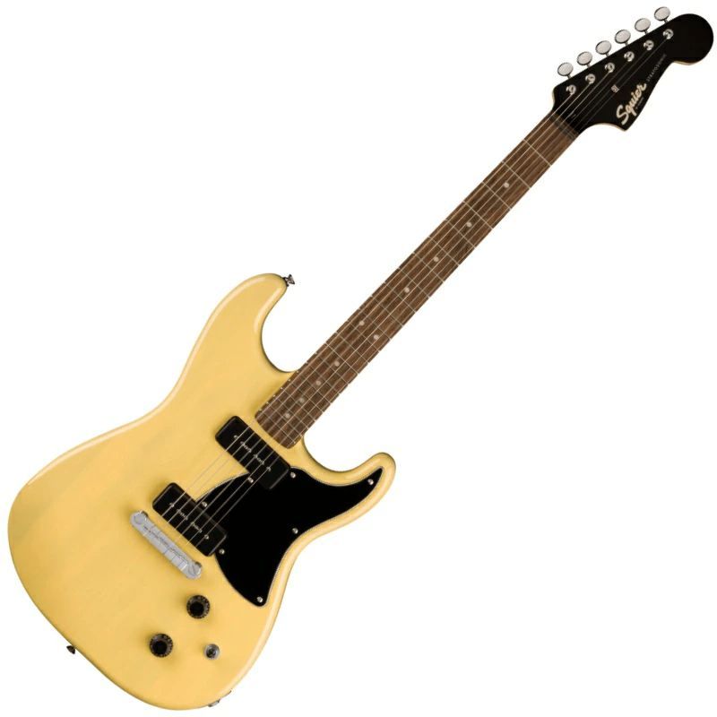 Squier by Fender Paranormal Strat-O-Sonic Laurel Fingerboard Black Pickguard Vintage Blonde スクワイア フェンダー ストラト