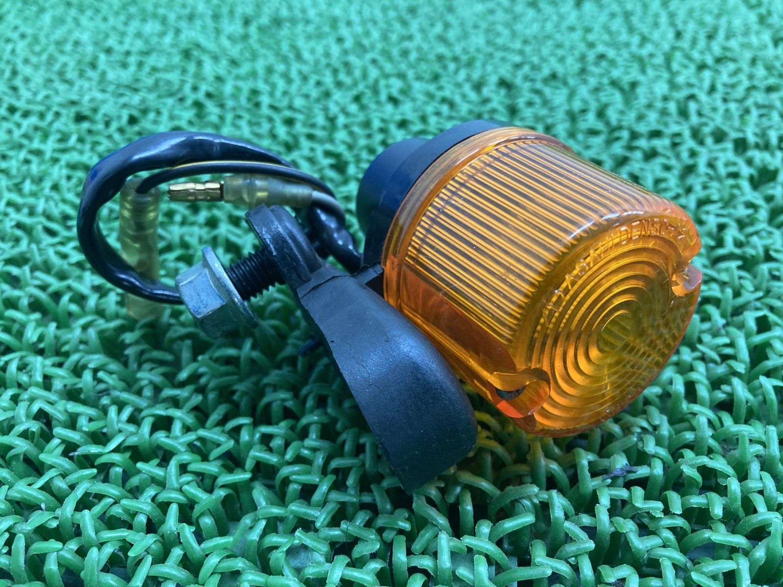 Dトラッカー KLX250 フロントウインカー 左 A2 カワサキ 純正 バイク 部品 LX250E 250SB 割れ欠け無し 品薄 希少品 【中古】 43