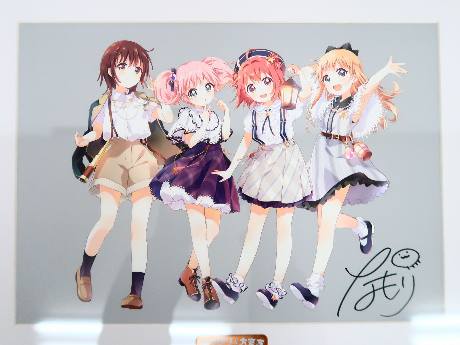 ゆるゆり＆大室家 Party 直筆サイン入りメモリアルアート D - メルカリ