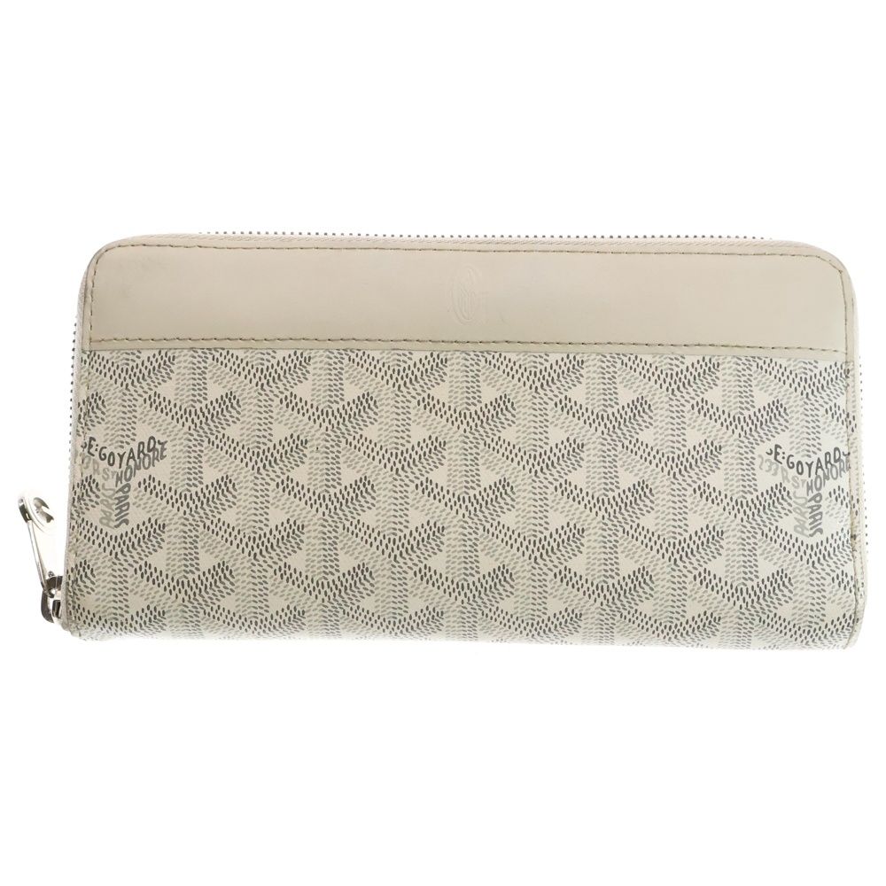 【美品】GOYARD ゴヤール 長財布　ロングウォレット　マティニョンGM goyard ゴヤール マティニョン ラウンドファスナー 長財布の