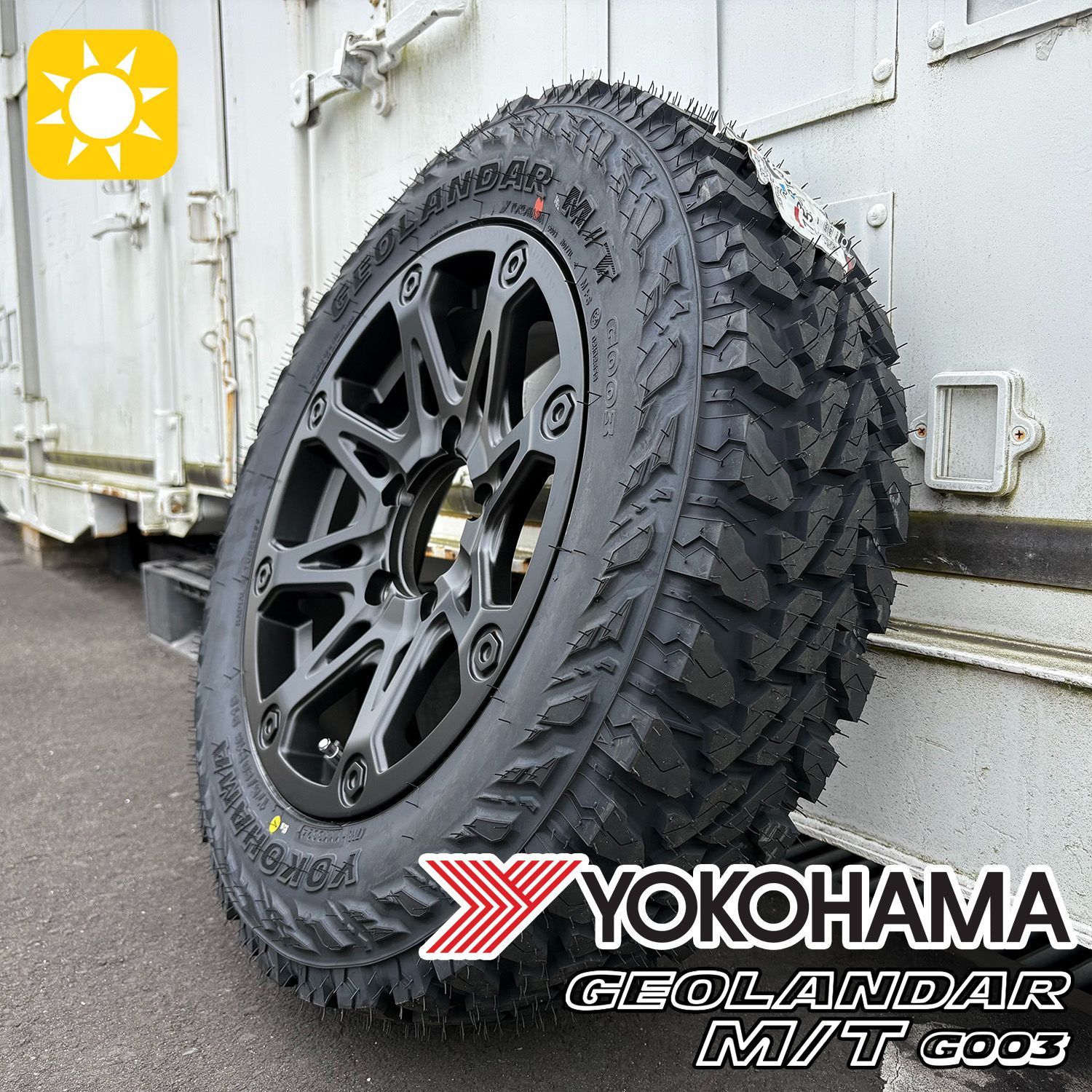 背面用5本セット】ジムニー タイヤホイール (JB64 JB23) BDX08