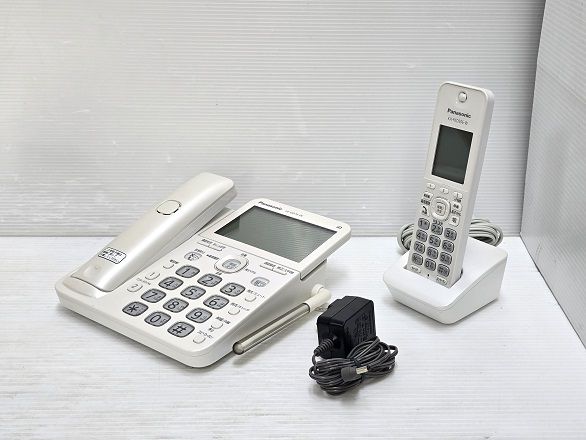 品 パナソニック Panasonic コードレス 電話機 RU RU RU VE-GD76-W 子機×1台 パールホワイト ○YR-19384○