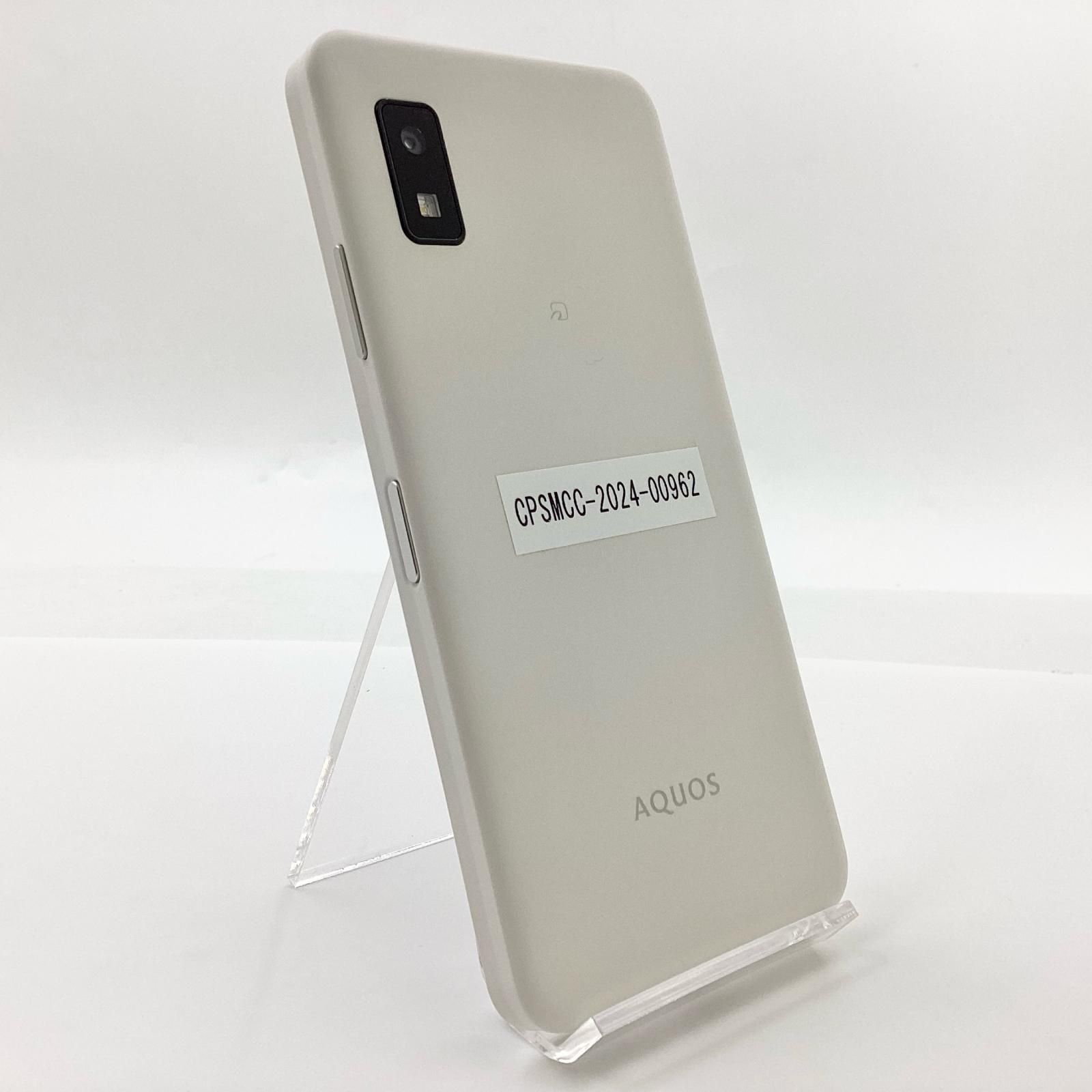 【全額返金保証】【最速発送】SHARP AQUOS wish3 64GB ホワイト SIMフリー SH-M25 超美品 動作確認済