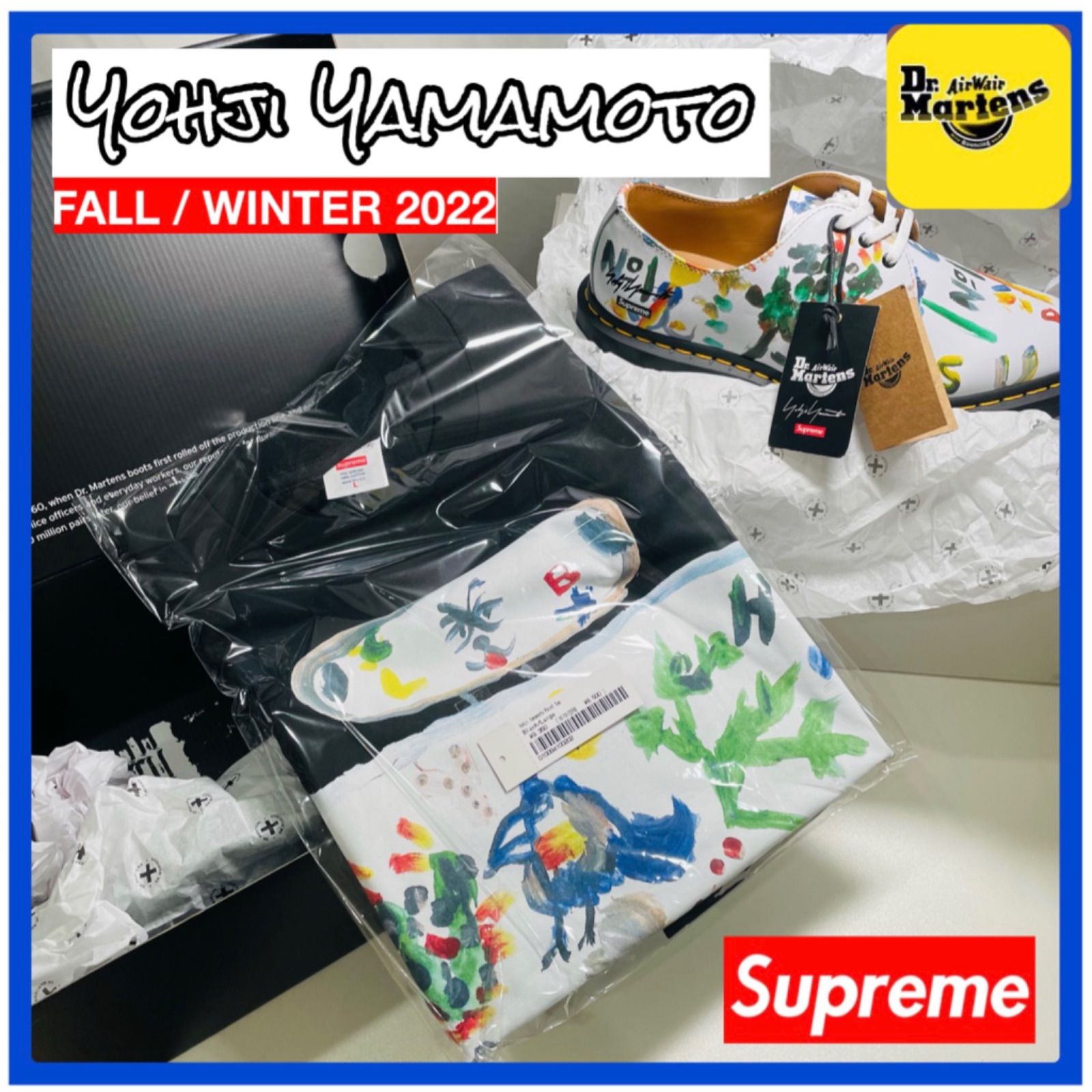 レア【 新品タグつき 】Supreme × Yohji Yamamoto / シュプリーム