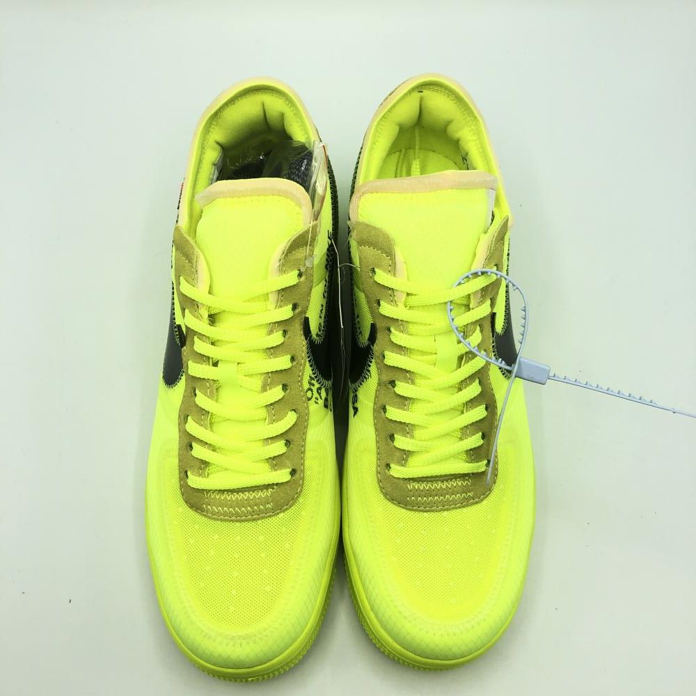 中古】NIKE × Off-White AIR FORCE 1 LOW Volt サイズ28cm AO4606-700 