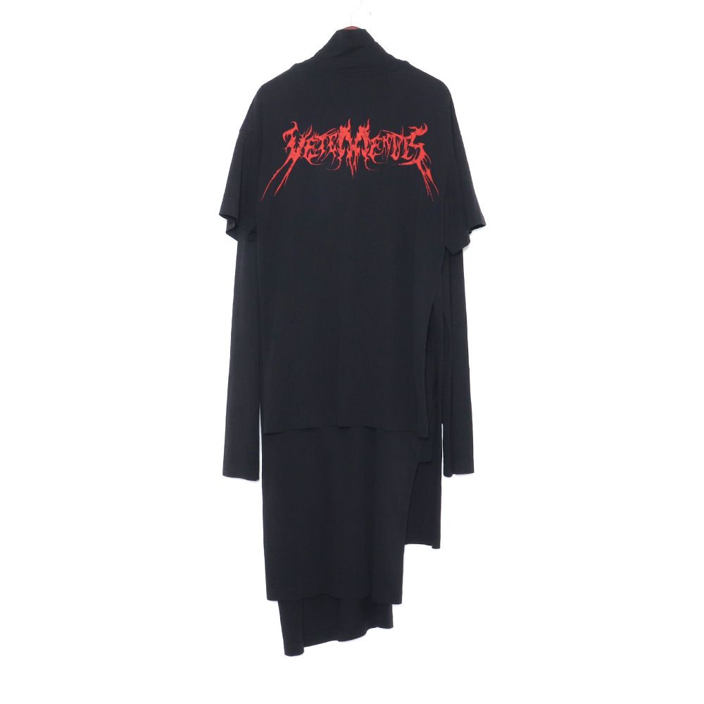 VETEMENTS 16AW スカルレイヤードカットソー WF17DR4 XS - メルカリ