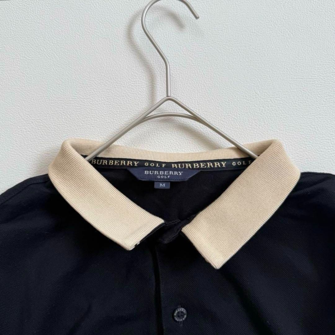BURBERRY GOLF バーバリーゴルフ ポロシャツ ホースロゴ M