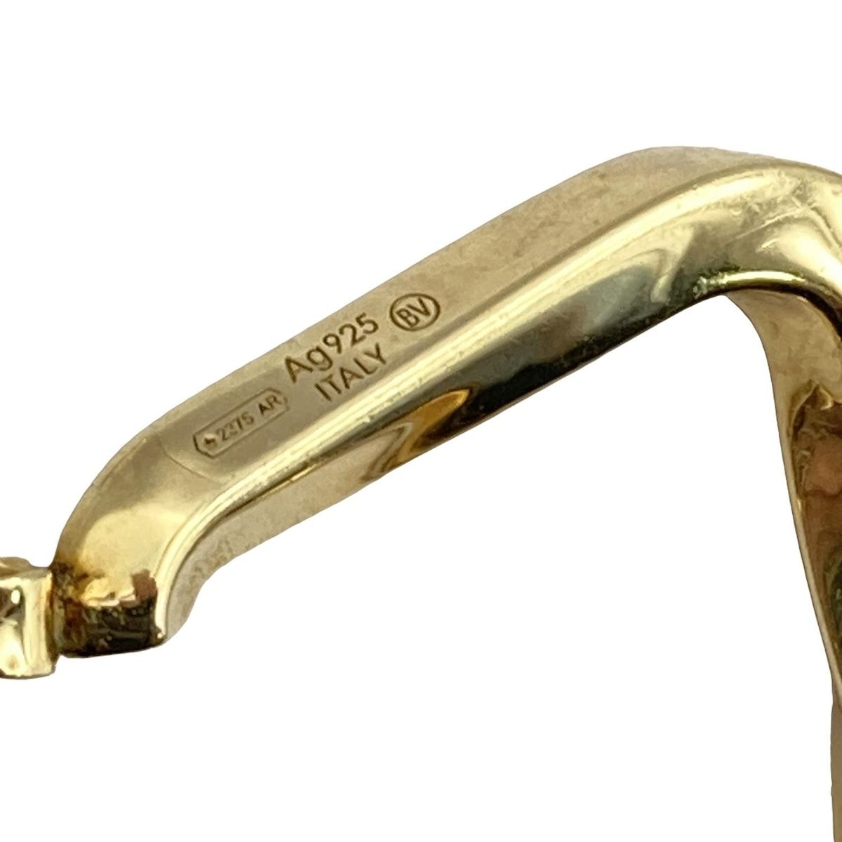 Bottega Veneta ゴールドトライアングルピアス BOTTEGA VENETA