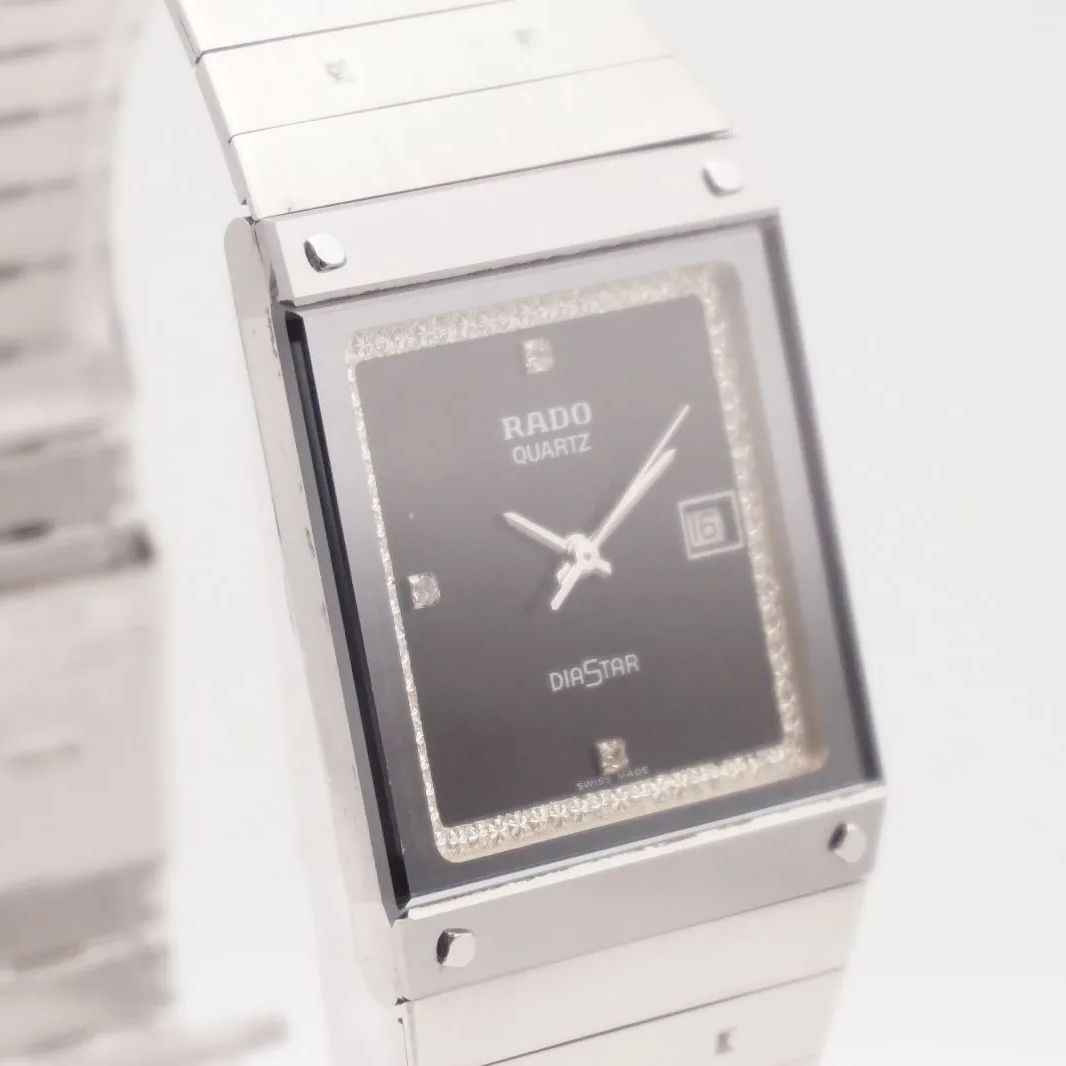 稼動品】腕時計RADO ラドー ダイアスター デイト新品電池メンズ