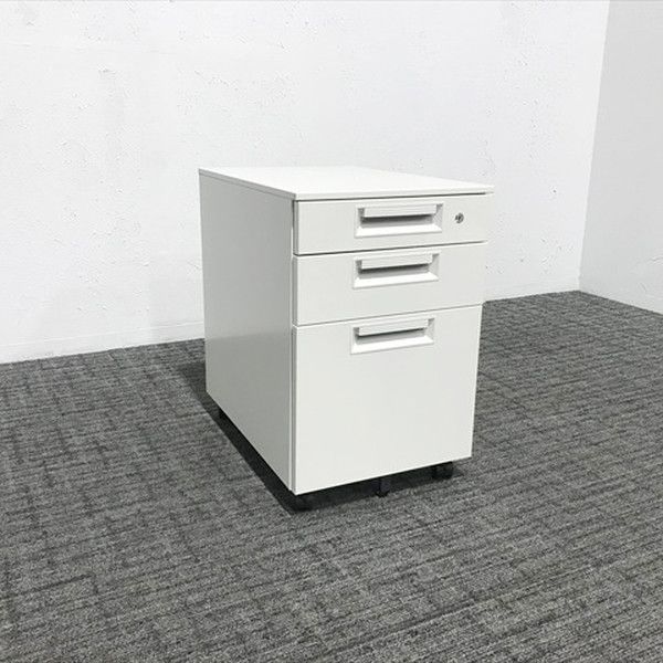 インサイドワゴン 3段 デスクワゴン プラス ホワイト