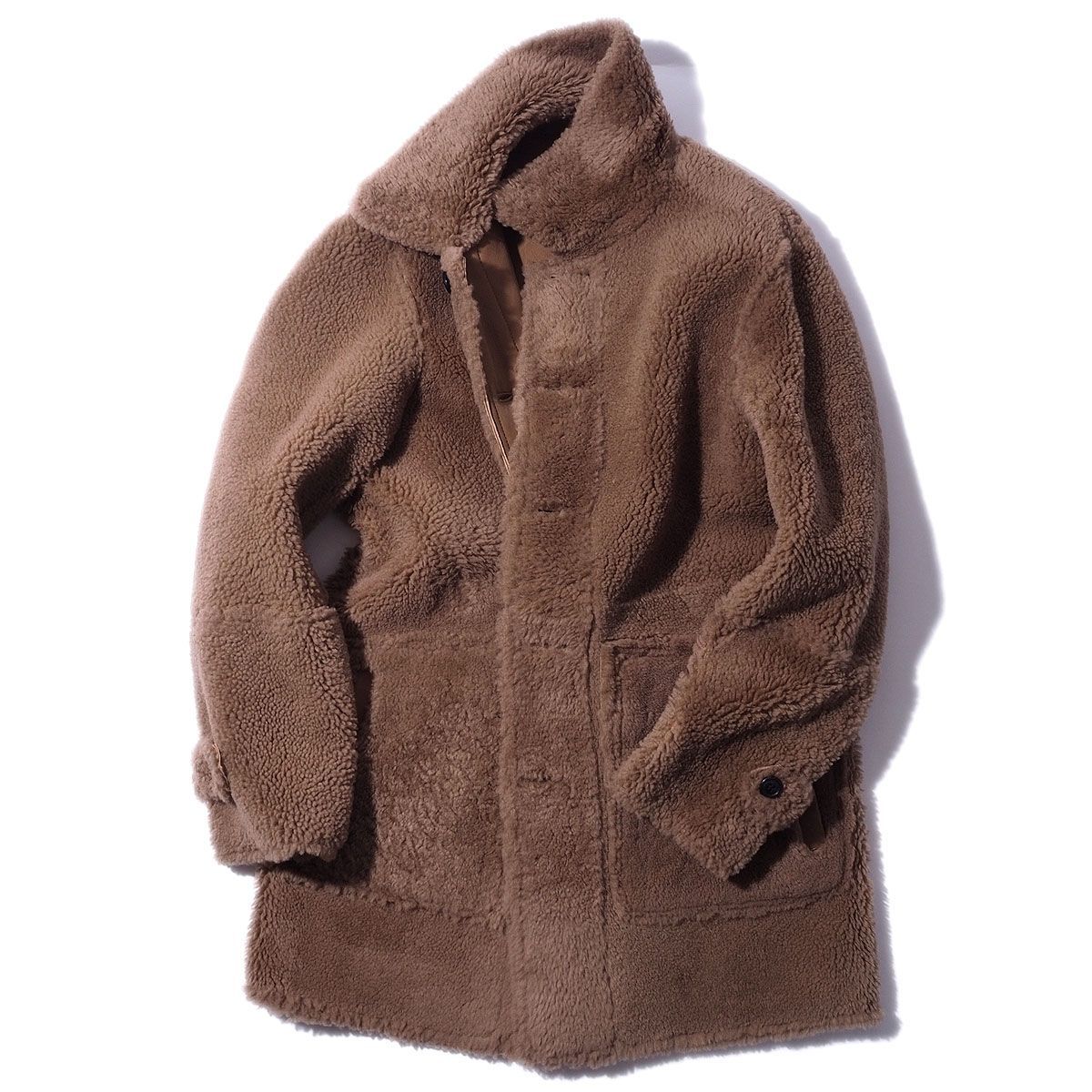 コーチ COACH リバーシブル シアリング コート CP615 BIC S メンズ