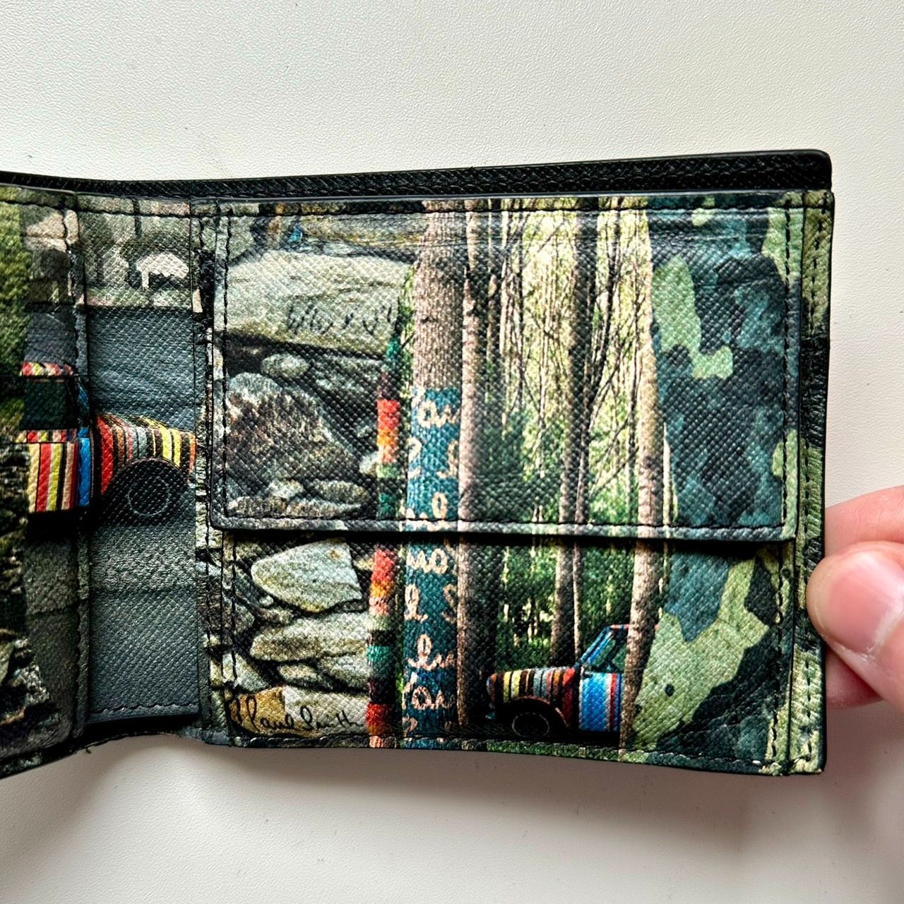 ポールスミス Paul Smith 二つ折り財布 ミニクーパー 美品 - メルカリ