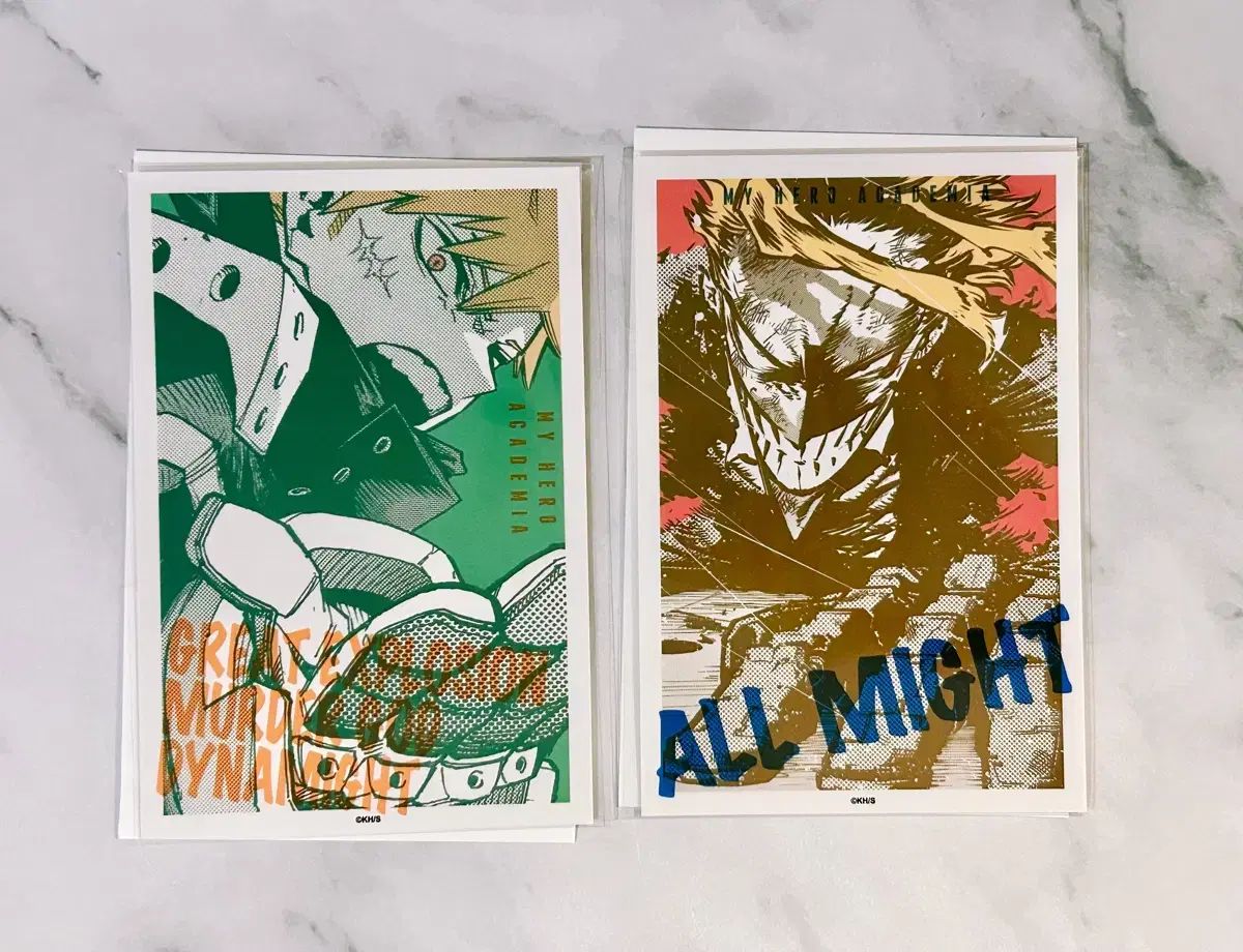 僕のヒーローアカデミア 原画展 爆豪勝己 カツキ オールマイト