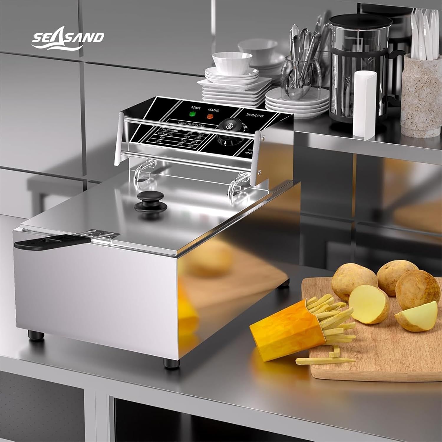 電気フライヤー業務用 6L 【公式通販】