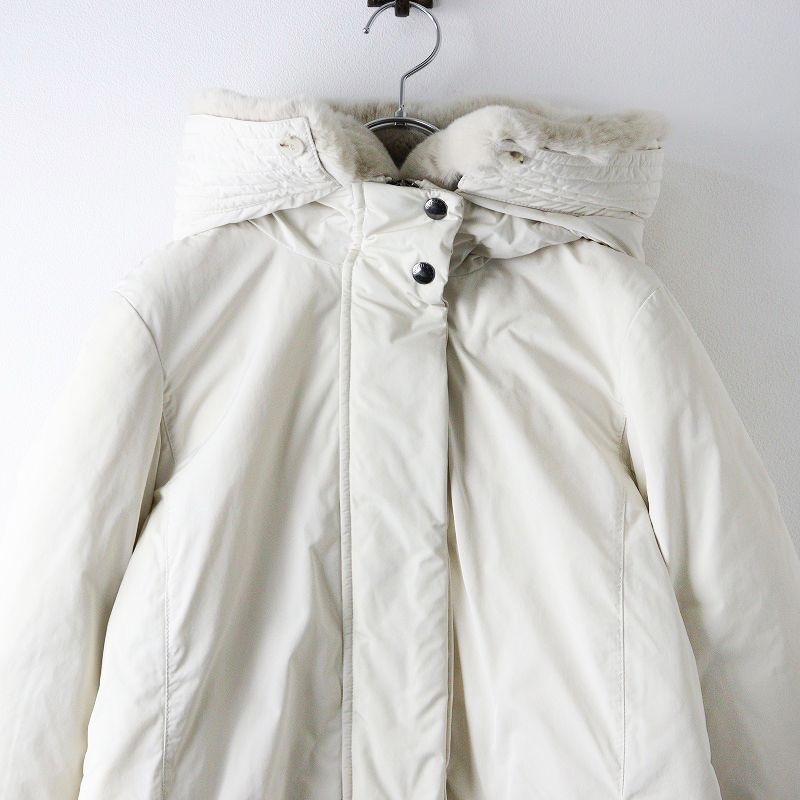 美品 ウールリッチ WOOLRICH MAPLE COAT ラビットファーダウン