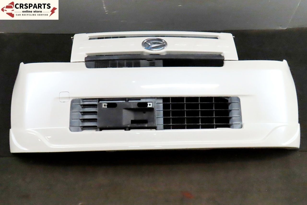 ムーヴコンテ L575S 純正 フロント バンパー グリル付 スポ付 W24 52119-B2730 検索 L585S No 13624