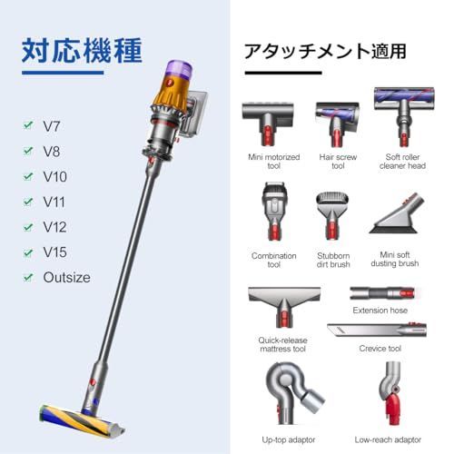 グレー（改良版） LANMU 壁掛けブラケット掃除機 収納用ブラケット