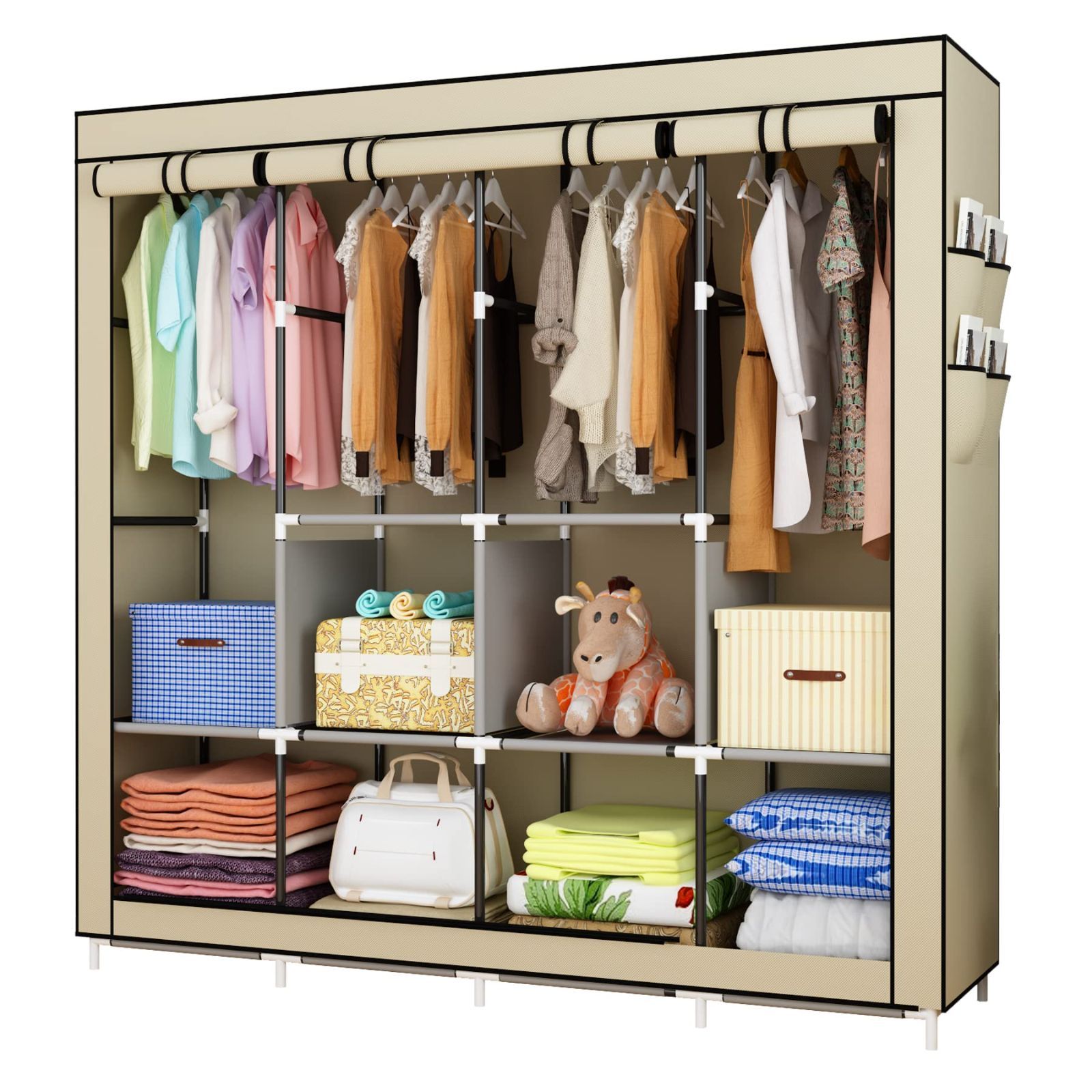 ネイタルデザインFOLDING KAMPING SHELF レトロストライプ NATAL