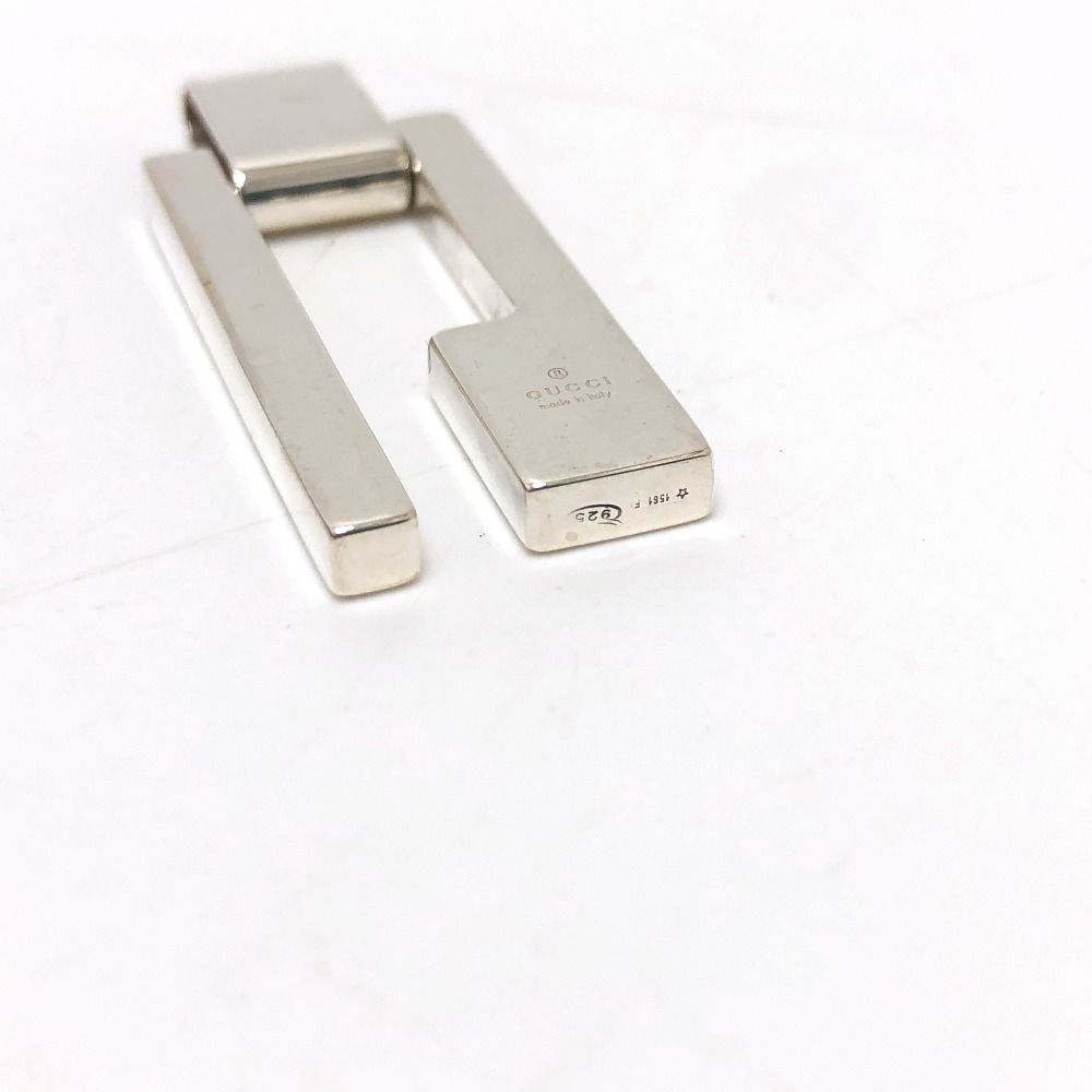 グッチ SV925 ロゴプレート ペンダントトップ GUCCI グッチ ペンダントトップ Gロゴ プレート SV925 - メルカリ