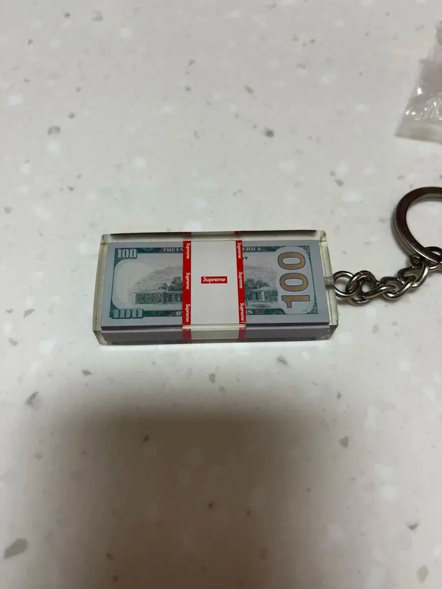 シュプリーム ドル マネー カシミア キーチェーン キーホルダー