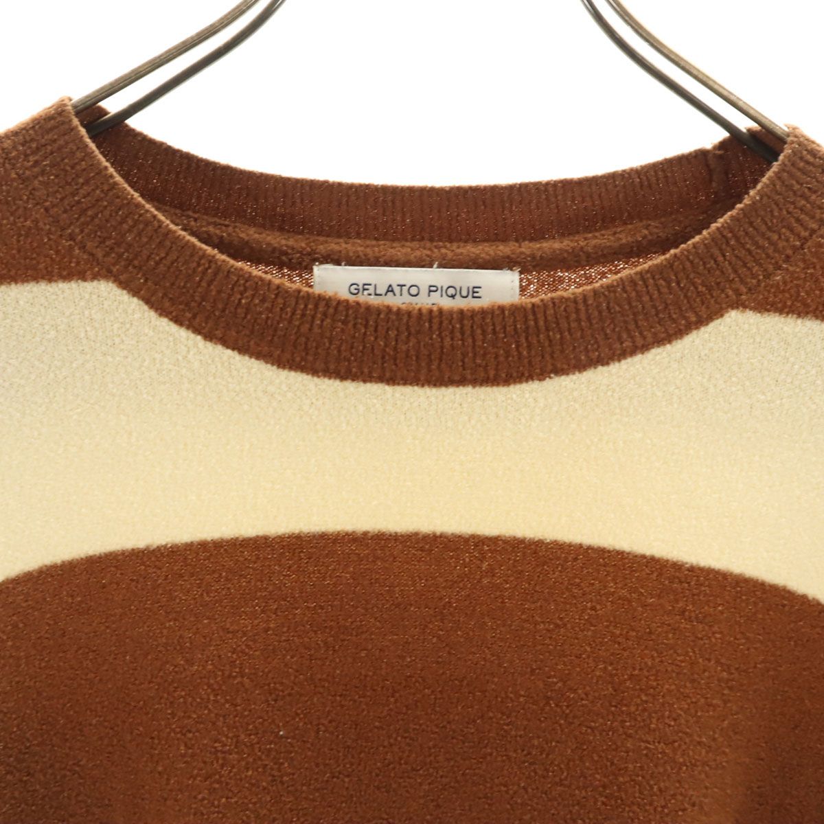 GELATO PIQUE HOMME ジェラートピケオム ボーダー柄 5分袖 GELATO PIQUE HOMME ジェラートピケオム ボーダー柄 5分袖