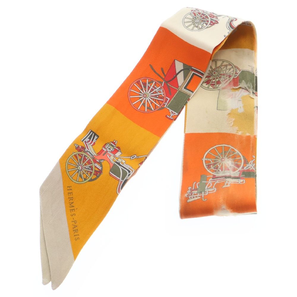 エルメス　ツイリー　精巧な馬車 エルメス ツイリー VOITURES EXQUISES 精巧な馬車 スカーフ