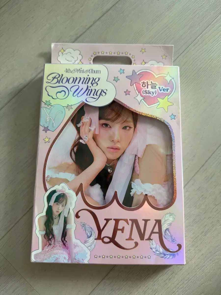 ★サインCD&報道資料◆YENA◆チェ・イェナ◆Blooming Wings IZ*ONE(アイズワン) チェ・イェナ(YENA) Blooming Wings 空色