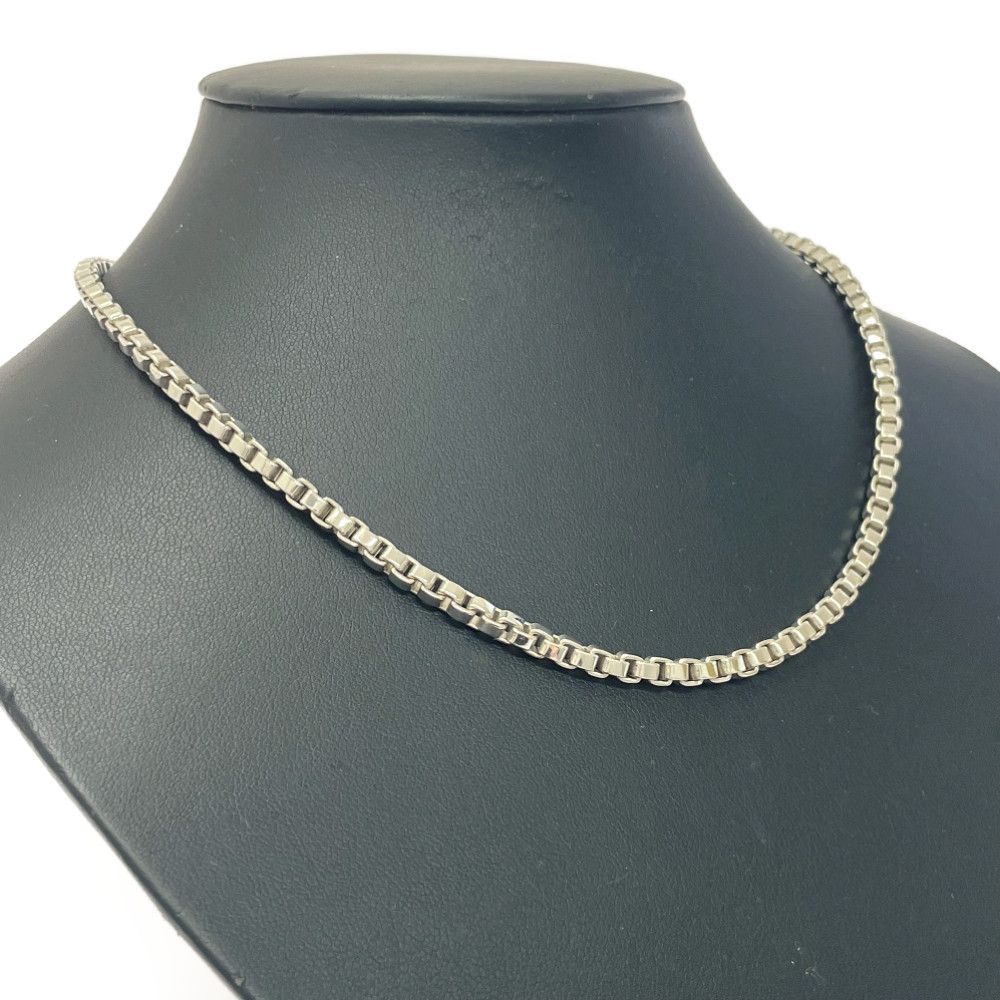 S*K様 Tiffany & Co. シルバーネックレス　刻印925 中古】TIFFANY&Co. ティファニー シルバー ベネチアンネックレス