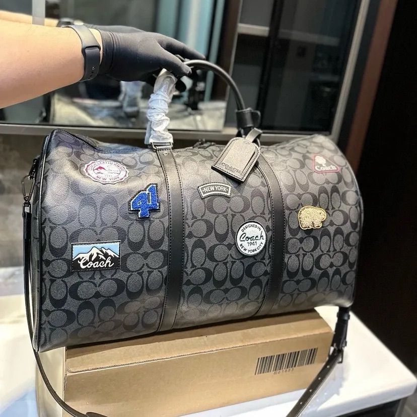 COACH 高品質 メンズ 旅行 大容量 バッグ