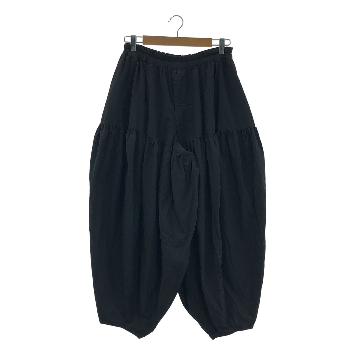 コムデギャルソンオムプリュス23SS/バルーンパンツ/Mサイズ/PK-P031 POLYESTER BALLOON PANTS BLACK - COMME des GARÇONS HOMME PLUS