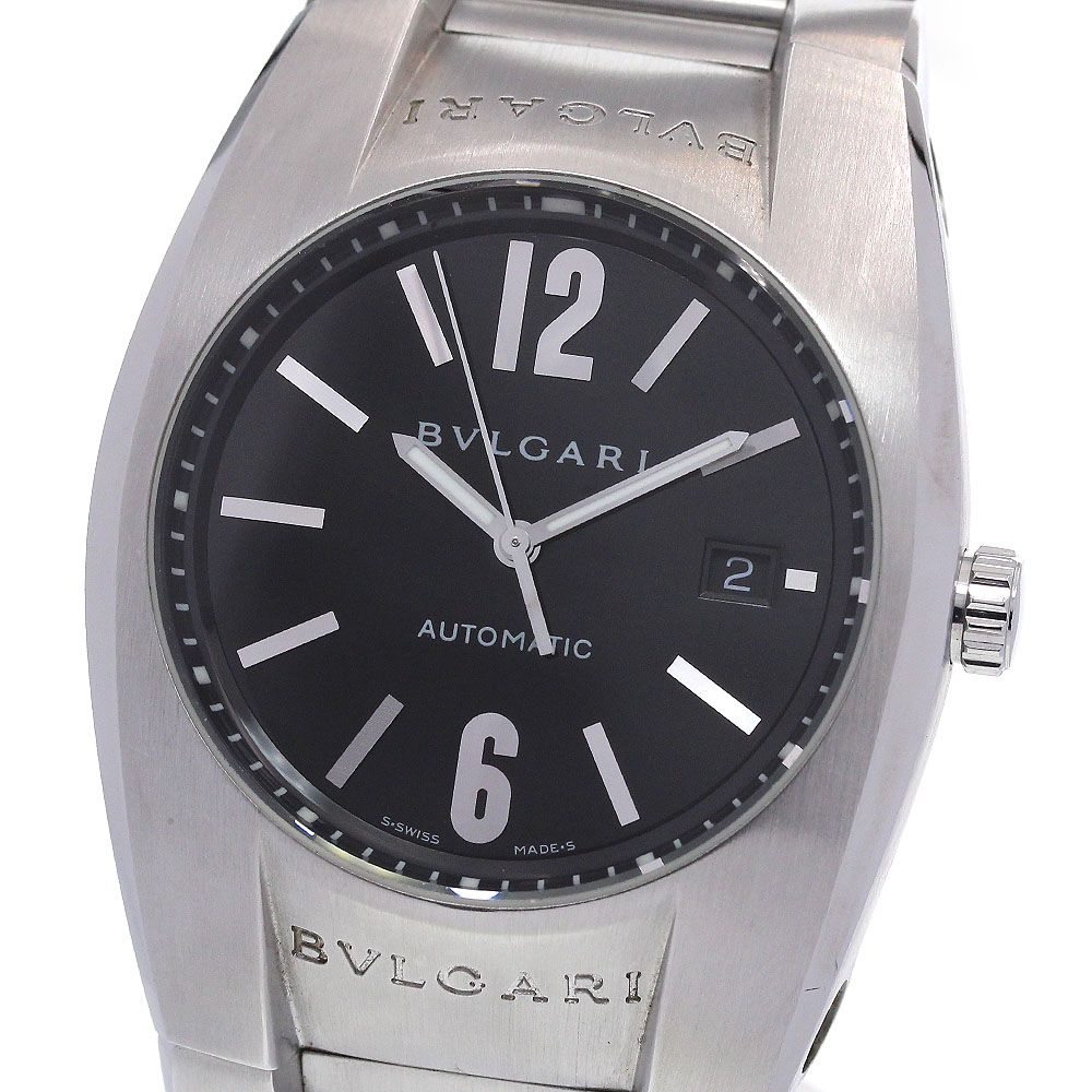 ブルガリ BVLGARI EG40S エルゴン デイト 自動巻き メンズ箱・保証書付き_848653