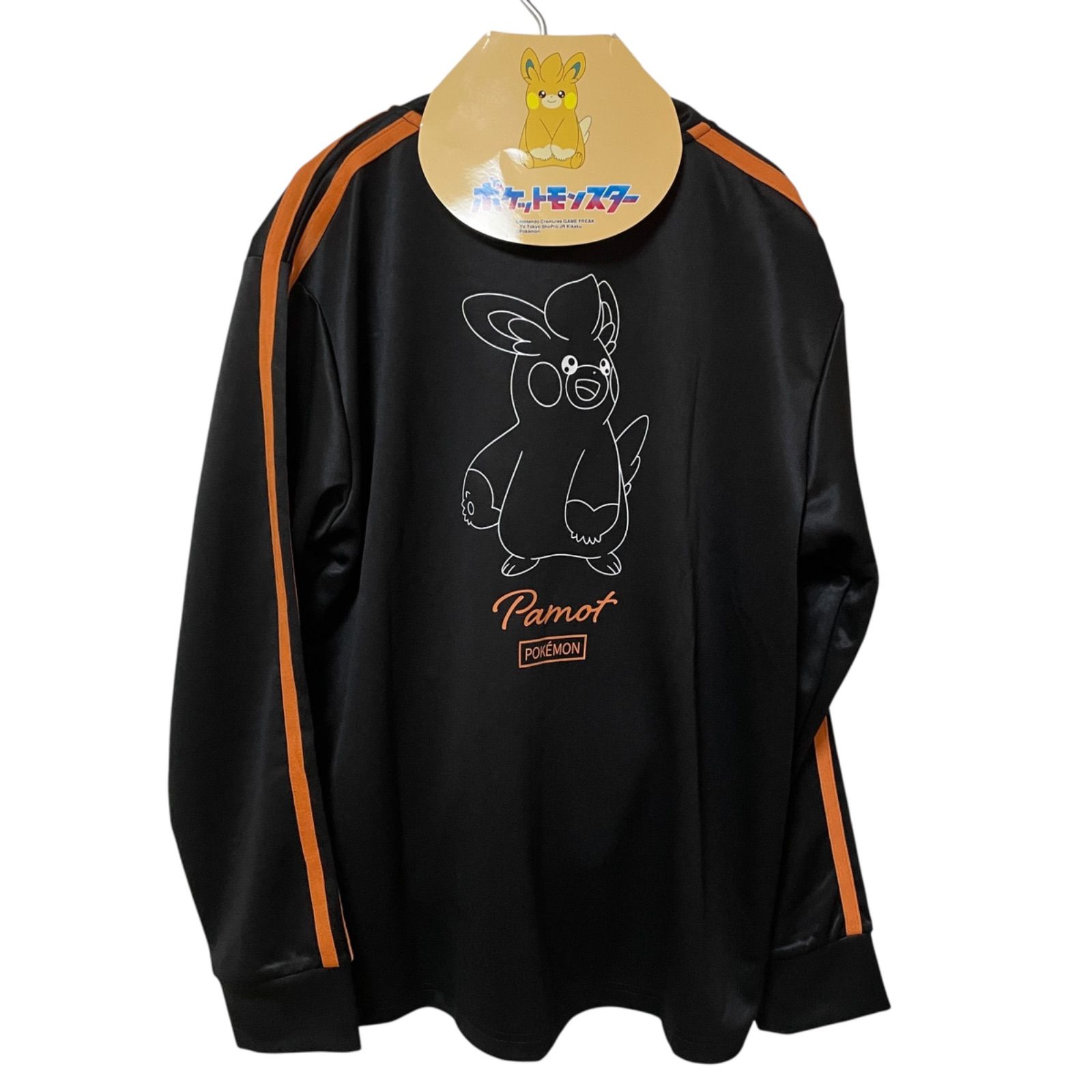 ポケモン　パモ　パモット　ジャージ　上下　セットアップ　ブラック　L 新品】パモ pamot ポケモン ジャージ 上下 セットアップ - メルカリ