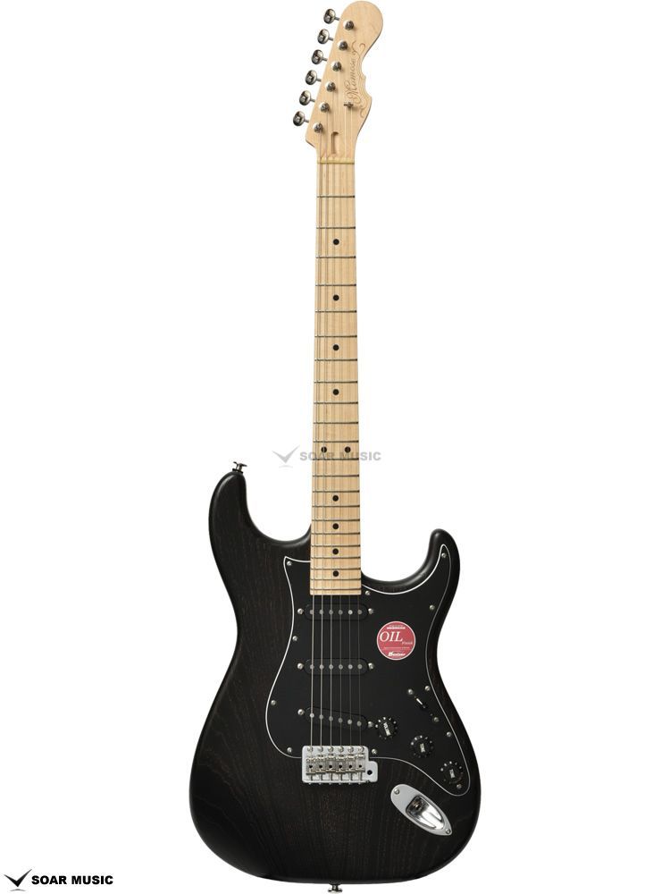 Momose モモセ MC2-STD|M BLK|OIL ブラックオイル 国産 ハンドメイド エレキギター モモセギター ストラトタイプ アッシュボディ メイプル指板