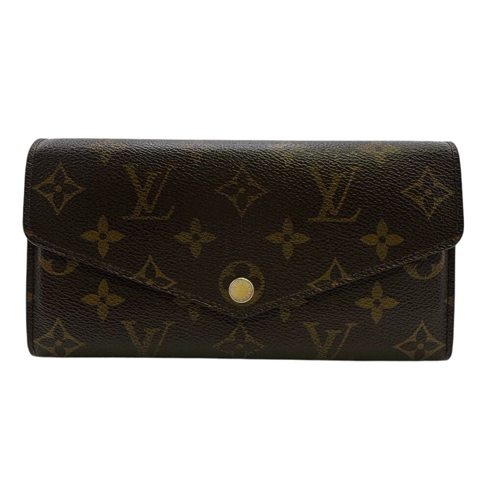 5%OFF フォロワークーポン LOUIS VUITTON ルイヴィトン ルイビトン ルイヴィトン財布 M60531 フォイユサラ フラップ 二つ折り モノグラム 長財布 財布 ウォレット ブランド カード カード入れ 小銭入れ ブラウン レディース