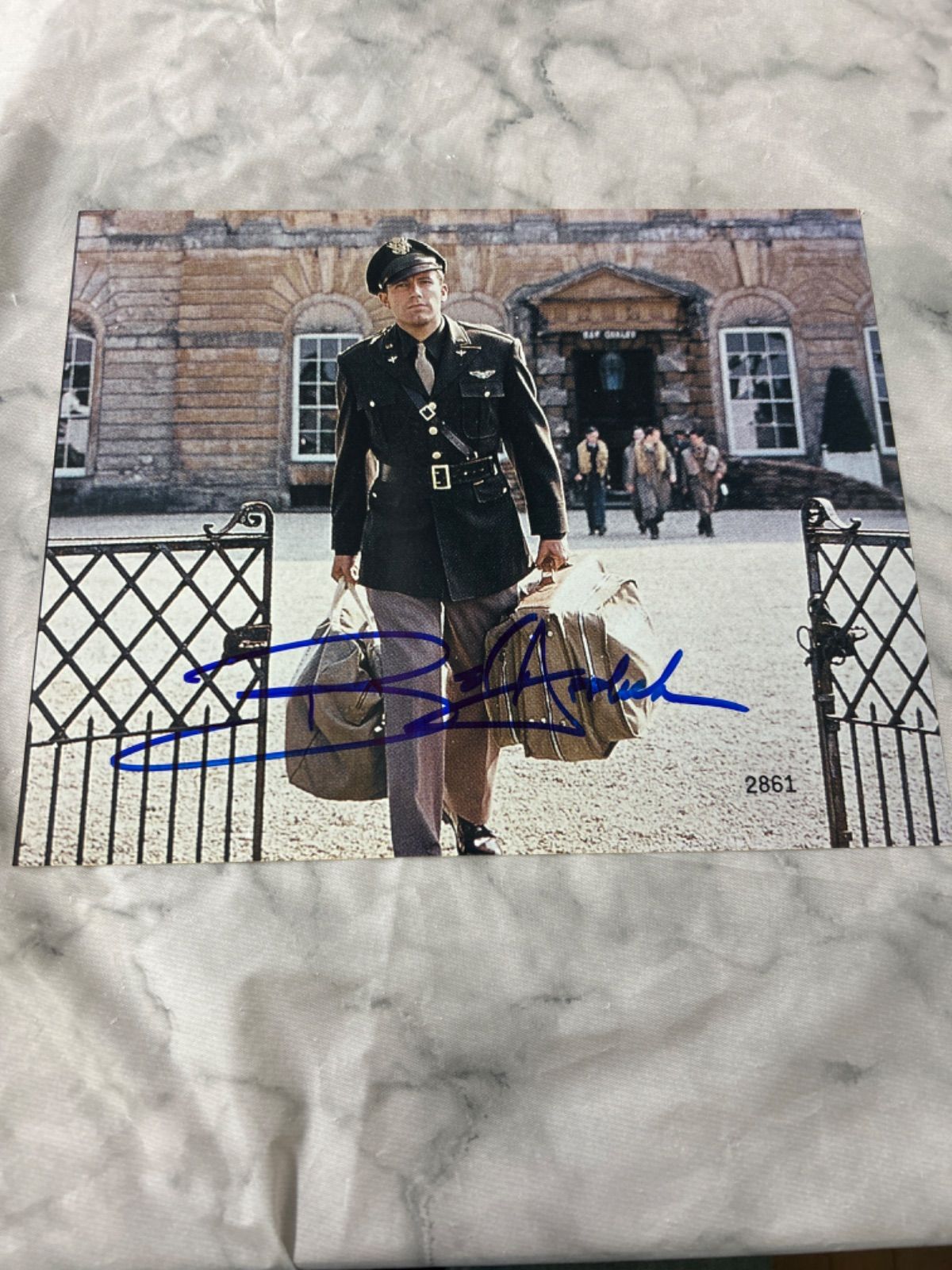 ベン アフレック 直筆サイン入り8x10フォト 映画 パールハーバーより