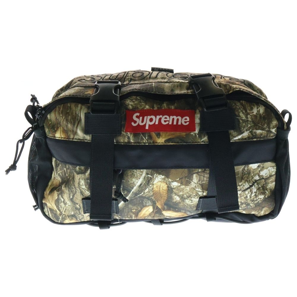 SUPREME シュプリーム 19AW Waist Bag Real Tree Camo ツリーカモ ウエスト バッグ ポーチ ボディバッグ ブラウン
