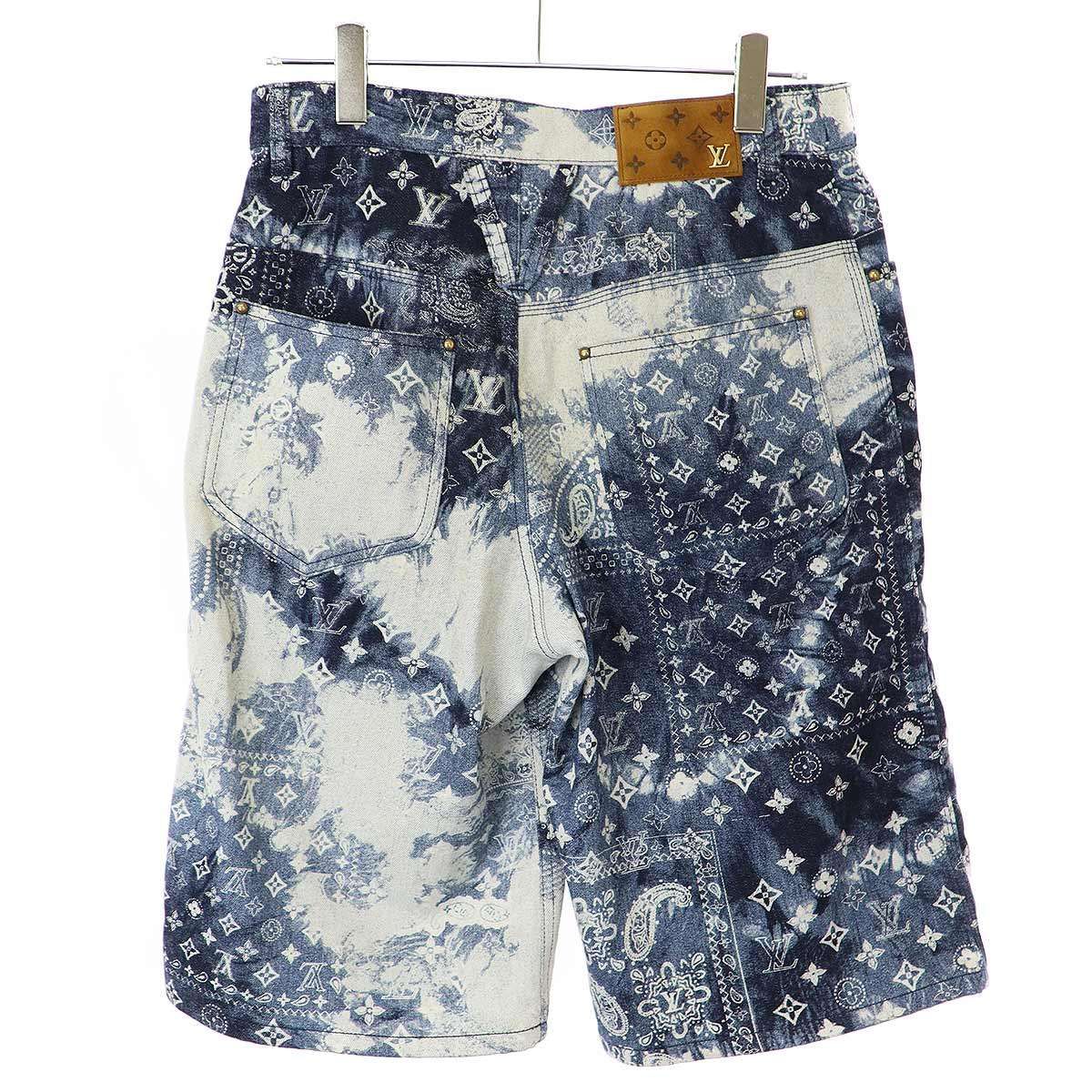 LOUIS VUITTON ルイヴィトン 22AW Monogram Bandana Shorts モノグラム 