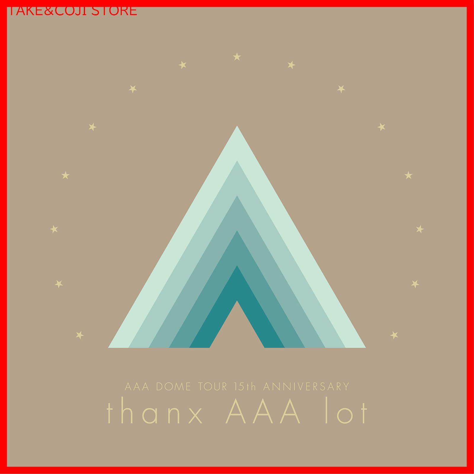 新品未開封】AAA DOME TOUR 15th ANNIVERSARY -thanx AAA lot-(DVD4枚 