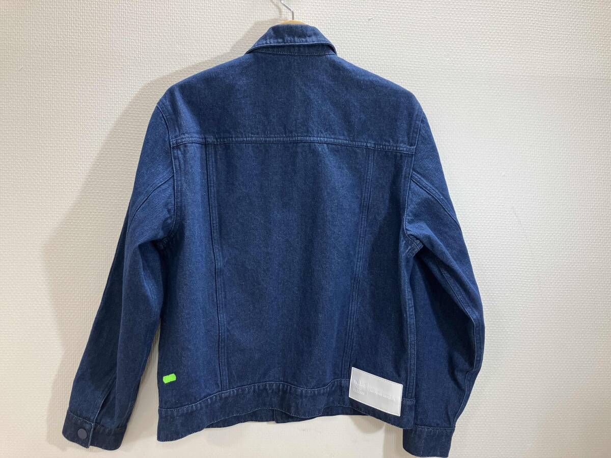 adidas デニムジャケット 青 adidas デニムジャケット gジャン アディカラー ファースト
